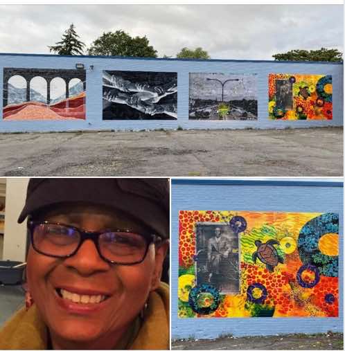 Phyllis Thompson Completes AK Residency and Northland Mural