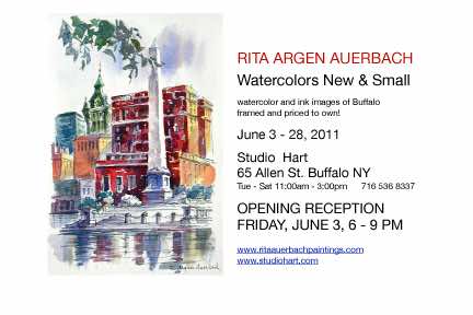 Rita Auerbach – Watercolors New & Small