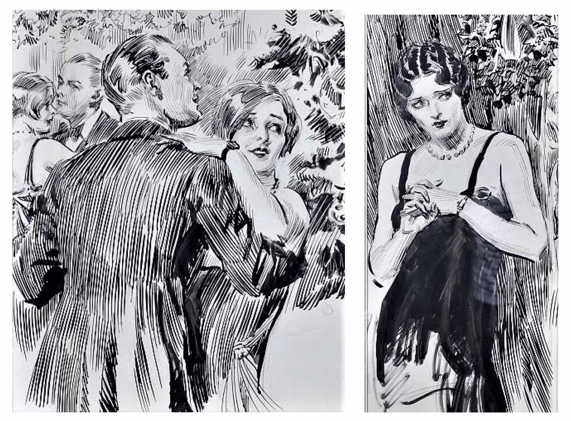 Pen and ink Illustrations for A Night at Gatsby’s needed