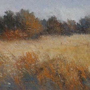 Fall Meadow - Plein Air - oil
