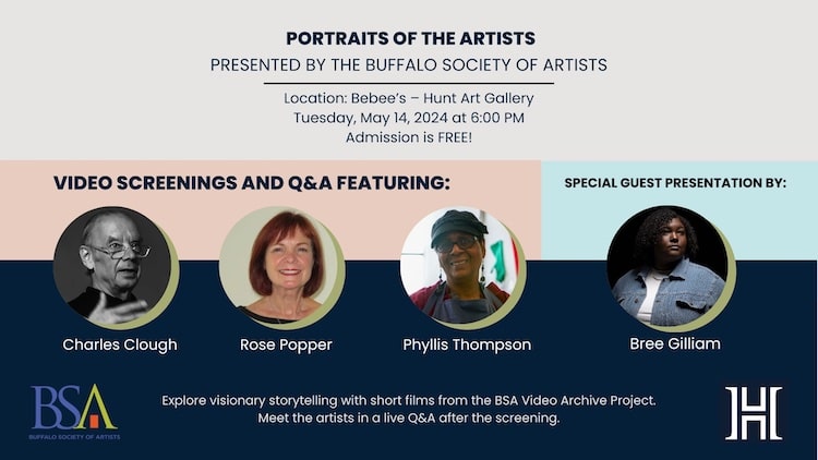 Buffalo Society of Artists Presents: "Portraits of the Artists"